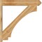 Ekena Millwork Imperial Arts & Crafts Rough Sawn Outlooker, Western Red Cedar, 8"W x 48"D x 48"H OUT08X48X48IMP03RWR - alternate 3